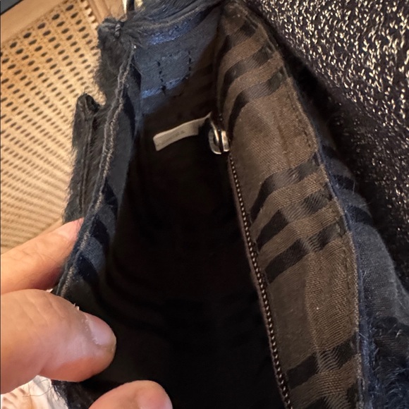 Frye Anna Sui Runway fur mini Cameron with dustbag FIRM - Picture 8 of 12